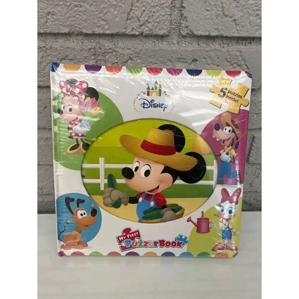 Disney Baby My First Puzzle Book - Jigsaw Puzzles For Kids